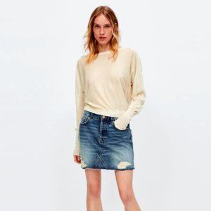 Zara Denim Skirt